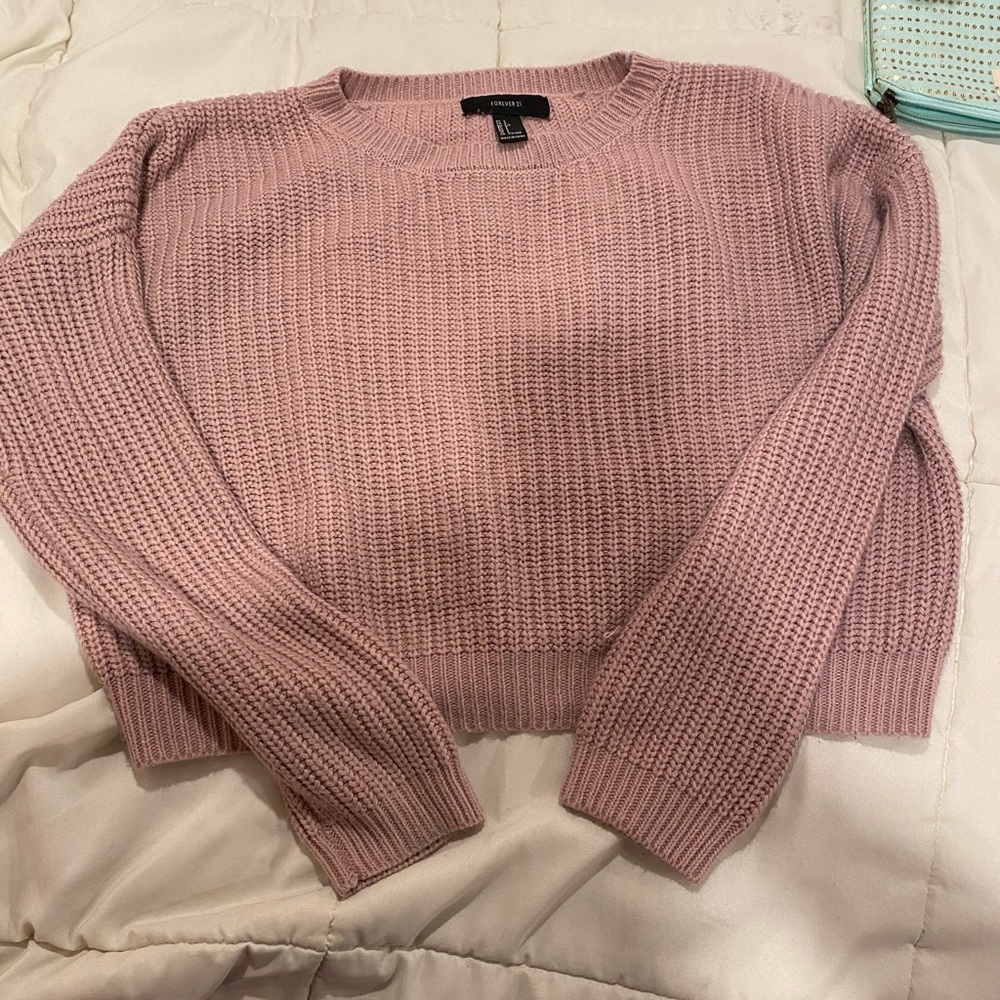 Cropped sweater